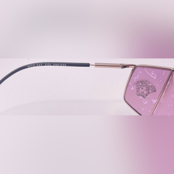 Vintage Gian Versace X47 Gold Sunglasses Frames Only - Picture 8 of 8